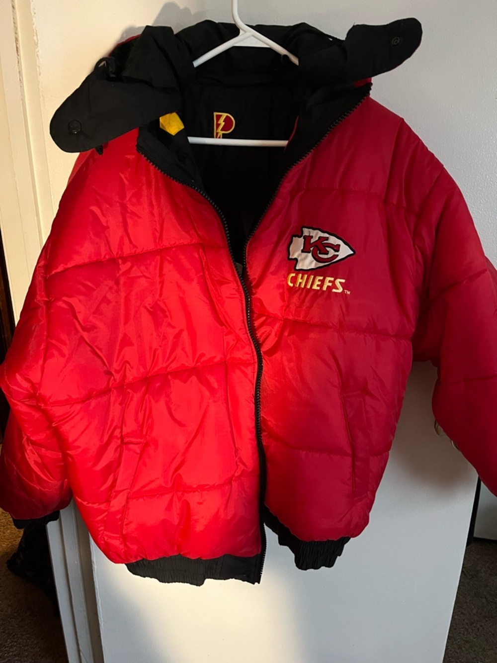 Vintage 90’s Pro Player chiefs NFL Experience Puffer Jacket - Picture 5 of 7